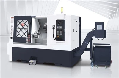 BUBUT CNC HORIZONTAL DENGAN PANDUAN ROLLING